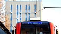 Первый городской поезд запустили в Белгороде