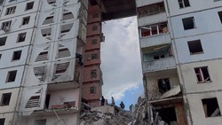 12 белгородцев вытащили из-под завалов обрушившегося подъезда десятиэтажного дома из-за обстрела ВСУ