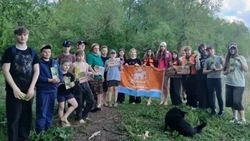 Волонтёры и участники «Конного дозора» привели в порядок береговую линию в Борисовке 