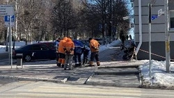 Мэрия Белгорода выделила 3,6 млн рублей на обустройство покрытий под тротуары и подпорные стены