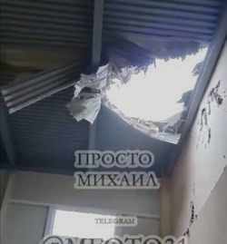 Одна из семи ракет ВСУ пробила крышу ТЦ «Сити Молл» при утреннем обстреле Белгорода 