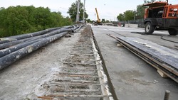 Ремонт моста через реку Северский Донец выполнен на 30%