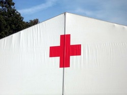 Делегация Красного Креста посетила  белгородский пункт временного размещения беженцев 