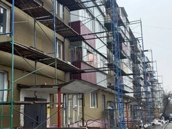 Гладков проинспектировал ход восстановления жилья в Шебекино 