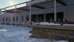 В Белгороде продолжается возведение модульного приёмного отделения детской областной больницы