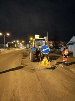 В Белгороде идёт круглосуточная уборка улиц 