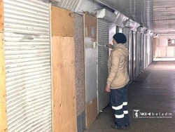 В подземном переходе на «Соколе» в Белгороде закрасили очередные граффити от вандалов