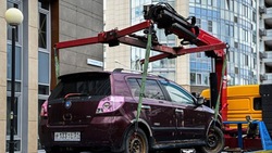 127 брошенных автомобилей находятся на спецстоянке в Белгороде