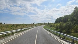 Гладков рассказал о завершении ремонта двухкилометрового участка дороги в Красненском районе
