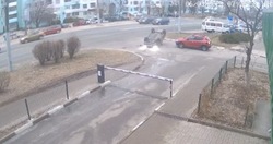 Стали известны подробности ДТП с перевернувшейся легковушкой в Белгороде 