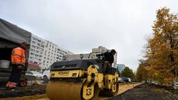 В Белгороде строят новый участок велодорожки на проспекте Ватутина