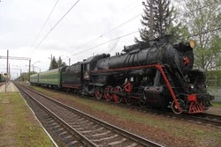 Ретропоезд «Дорогой мужества» продолжает работу в Белгородской области