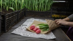 Белгородки жалуются на цену тюльпанов в областной столице в преддверии 8 Марта 