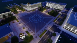 Архитектурная подсветка появится на зданиях Соборной площади Белгорода в День города
