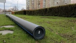 Водоснабжение двух микрорайонов Старого Оскола наладится после замены 550 метров водопровода