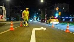 Обновление дорожной разметки в Белгороде обойдётся в 85 млн рублей