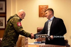 Шесть военнослужащих получили благодарности мэра Белгорода в День ракетных войск и артиллерии