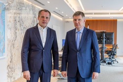 Глава Минэкономразвития РФ обсудил с Гладковым этапы восстановления Белгородской области 