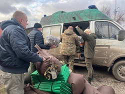 Бойцы в зоне СВО получили очередную гумпомощь из Белгородской области