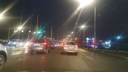 «Пробка ещё больше»: водители пожаловались на въезд в Белгород со стороны Северного