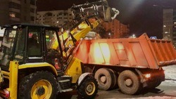 Коммунальщики Белгорода за сутки израсходовали на борьбу с гололедицей 193 тонны песко-соляной смеси