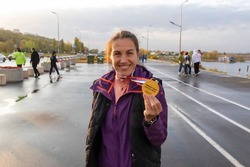 Белгородка Юлия Рыжанкова побила рекорд Европы в беге на 100 километров 