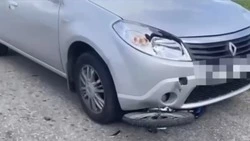 В Белгородском районе автомобиль сбил 6-летнего велосипедиста