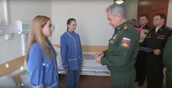 Белгородка получила награду за отвагу в спецоперации на Украине