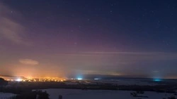 Белгородцы заметили полярное сияние в ночь на среду