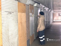 В подземном переходе на «Соколе» в Белгороде закрасили очередные граффити от вандалов