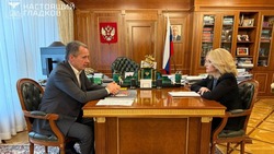 Татьяна Голикова и Вячеслав Гладков обсудили развитие медицины и культуры в Белгородкой области