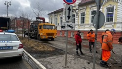 14 штрафов получили водители за парковку на тротуаре Гражданского проспекта в Белгороде