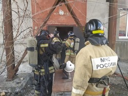 В Белгороде в нежилом доме произошёл пожар 