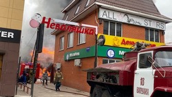 Пожар в Валуйках не связан с терактом или попаданием снаряда в здание