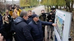 Аптекарский огород и места для отдыха у воды: что появится на правом берегу Везёлки в Белгороде