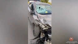 17-летний мотоциклист выехал на встречную и столкнулся с иномаркой в Борисовском районе