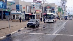 В центре Белгорода разлилась канализационная река