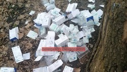 Найденные в Белгороде упаковки льготных лекарств оказались пустыми