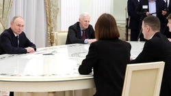 Путин поговорил с белгородкой о коровах в космосе