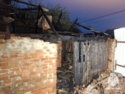 В Белгородской области при пожаре погиб человек