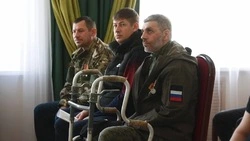 Вячеслав Гладков встретился с ветеранами СВО в Вейделевском округе