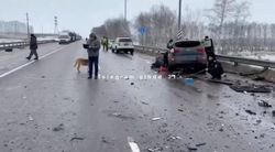 Водитель легковушки погиб при столкновении с «КамАЗом» в Белгородской области
