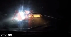 Переиграл сам себя: белгородец на иномарке вылетел в кювет при попытке подрезать чужую машину 