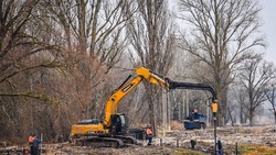 В Белгороде приступили к благоустройству набережной со стороны улицы Волчанской