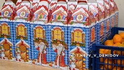 Более 72 тысяч юных белгородцев получат сладкие подарки к Новому году 