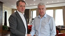 «Москва всегда с нами»: Гладков обсудил с Собяниным взаимодействие Белгородской области и столицы