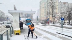 Более 50 единиц техники и 460 человек вышли на уборку снега в Белгороде