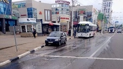 В центре Белгорода разлилась канализационная река