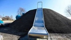 На пляже в Белгороде появится современная детская площадка с холмом-скалодромом