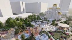 Сквер у Храма Почаевской иконы Божьей матери в Белгороде обновят в 2025 году